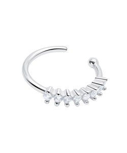Shining CZ Stone Ear Cuff EC-1477